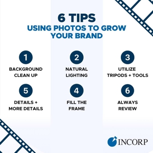 using photos to grow your brand