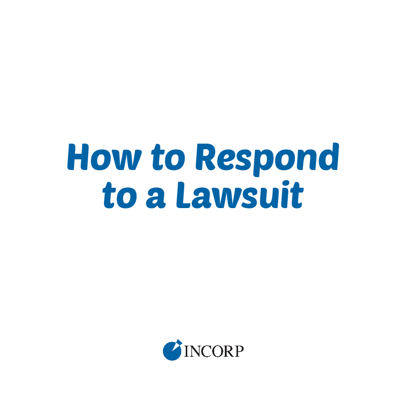 How to Respond to a Lawsuit