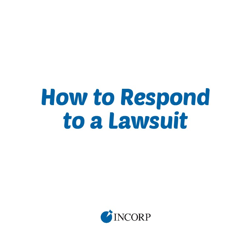 How To Respond To A Lawsuit