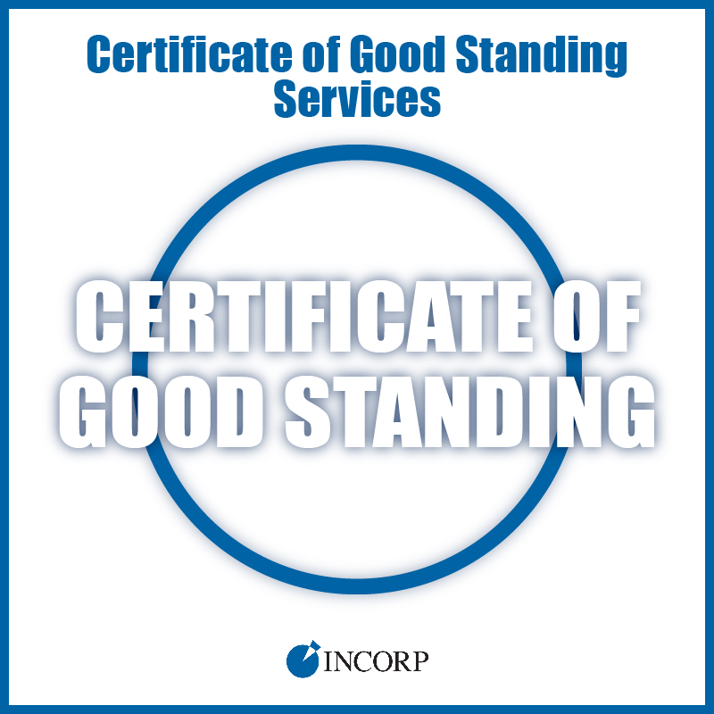 certificate of good standing