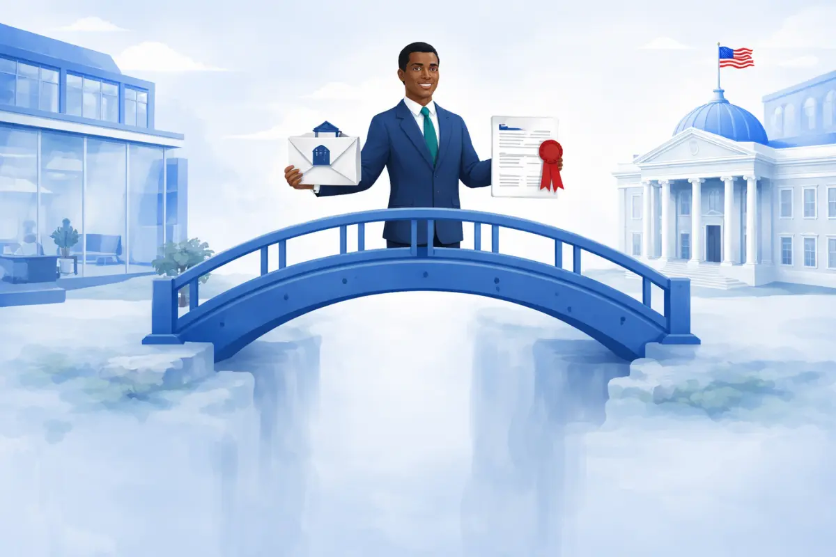 Professional registered agent bridging legal obligations and business operations to meet registered agent requirements and support LLC compliance across states