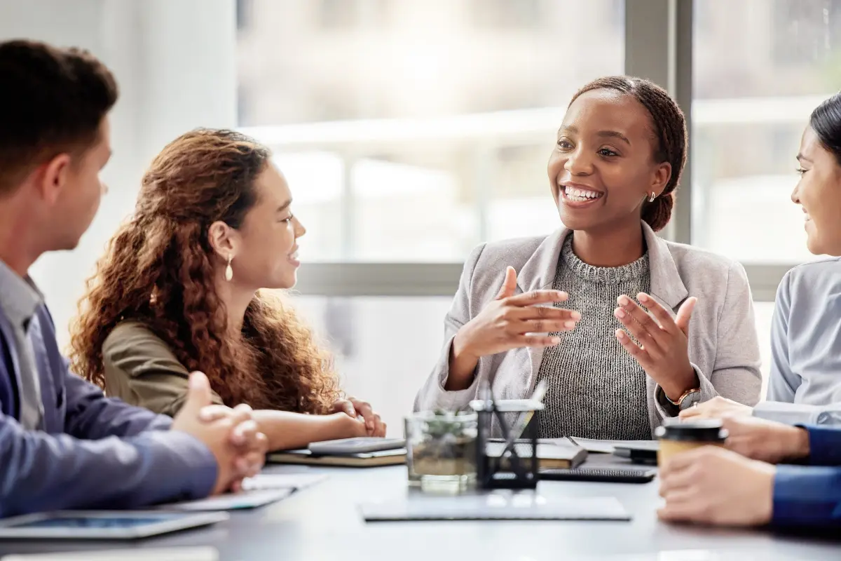 Business team discussing beneficial ownership reporting rules and LLC compliance requirements for FinCEN beneficial owner reporting obligations.