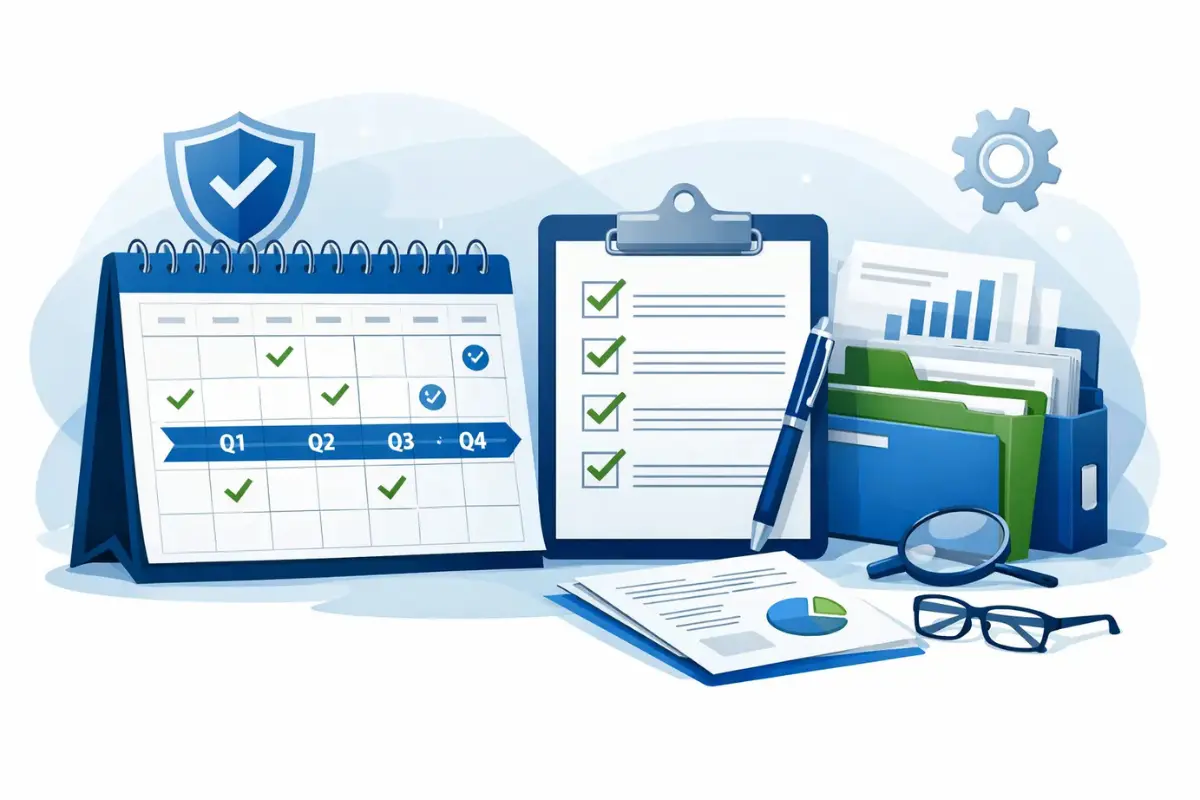 Best practices for beneficial ownership reporting requirements for LLCs showing compliance calendar, checklist, and LLC transparency regulations documentation