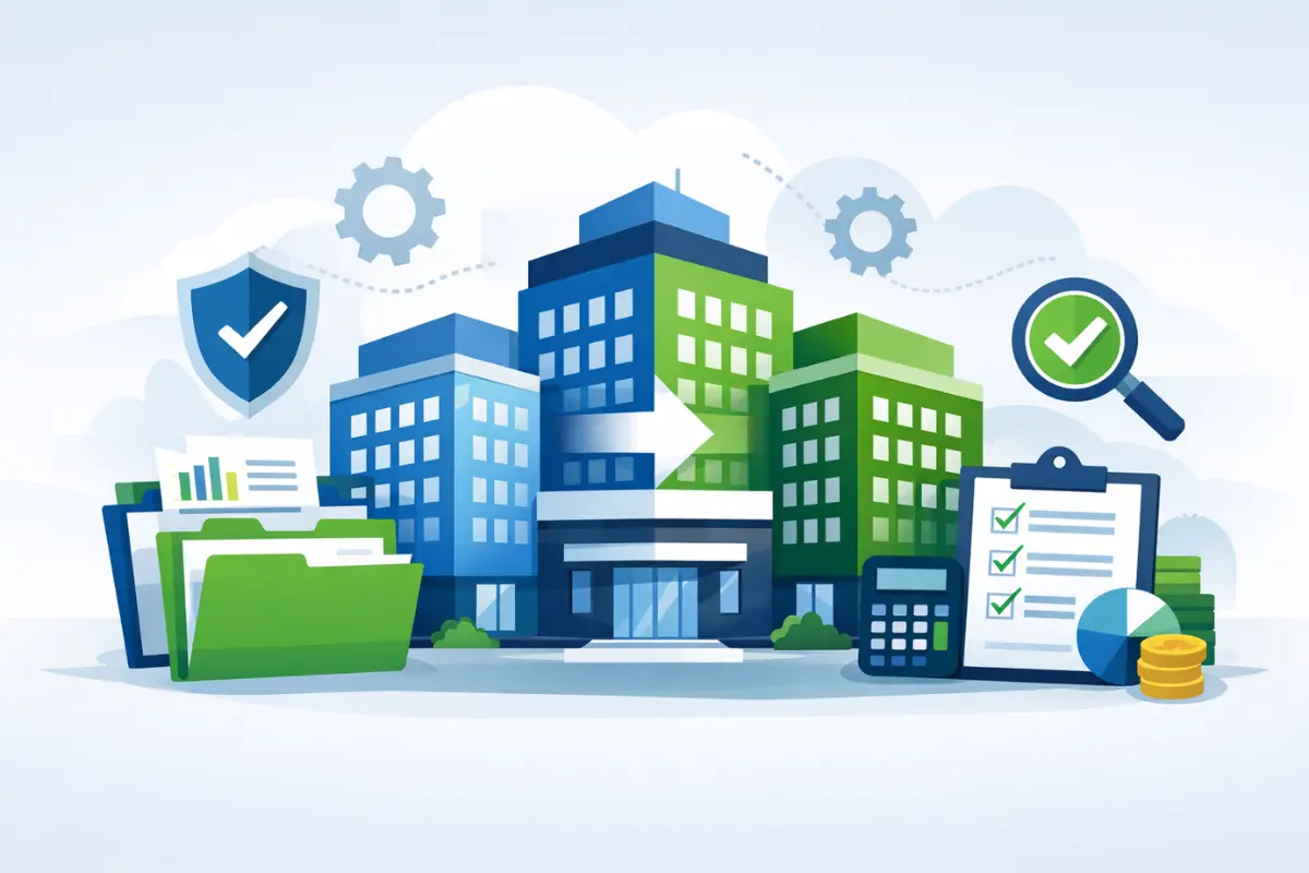 How to keep your business compliant after merging showing merger integration checklist with multi-state entity management and maintaining good standing after merging companies.