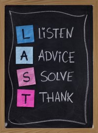 Listen Advice Solve Thank