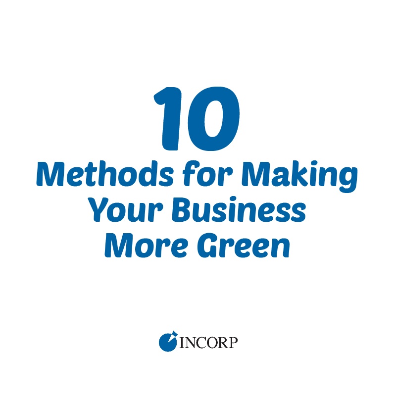 make your business more green