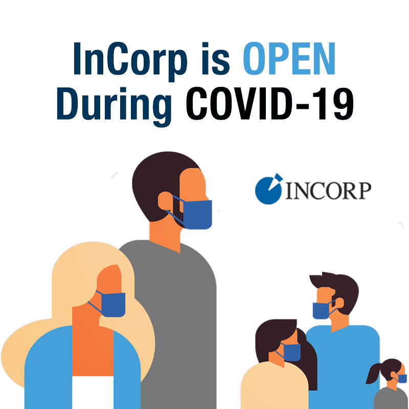 InCorp is open